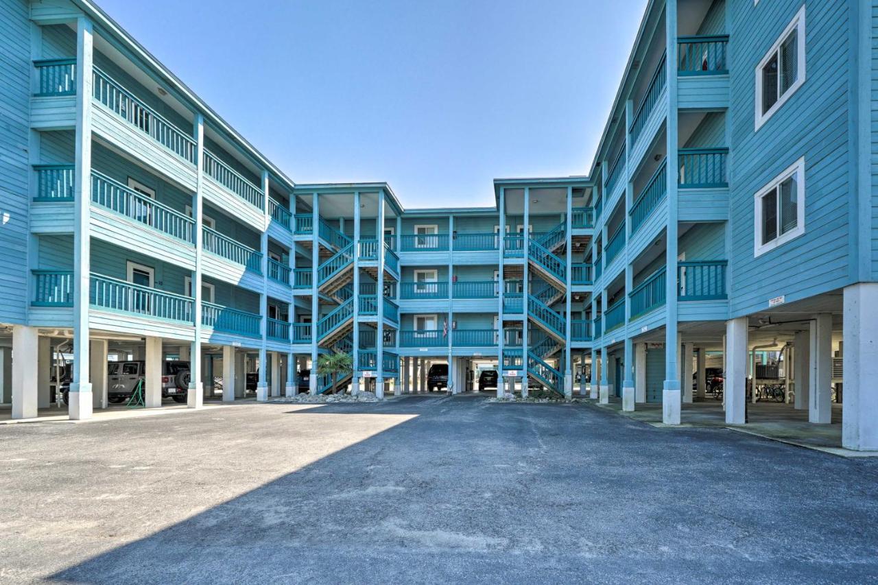 Condo With Balcony And Pool Walk To 2 Beach Accesses! แคโลไลนาบีช ภายนอก รูปภาพ